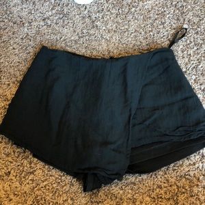 black skort